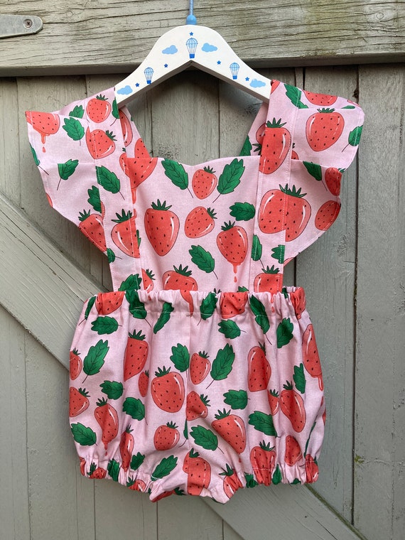 Toddler Strawberry Romper