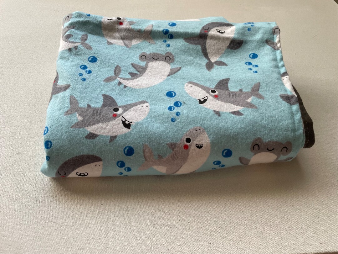 Shark Baby Blanket Soft Mnky Ocean Theme Blanket For Boys And Grls...