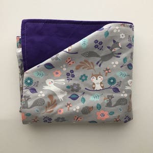 Owl Blanket Baby Shower Gift woodland nursery Baby Girl Blanket Forest Animal blanket Owl Baby Blanket Owls Baby Blanket for Girl