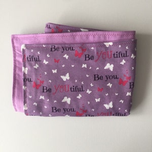 Butterfly Baby Blanket purple Flannel Blanket Receiving Blanket Baby girl Gift Woodland Animals Forrest Animal butterfly nursery purple nurs