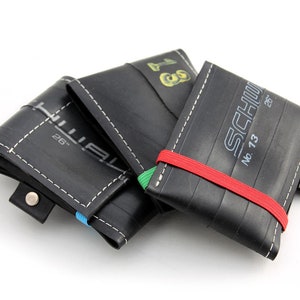 Mini wallet bicycle tube upcycling »EC.Tube 2.0«