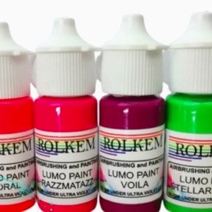Colores Rolkem en la imagen Lumo gel tamaño 15 ml cada uno