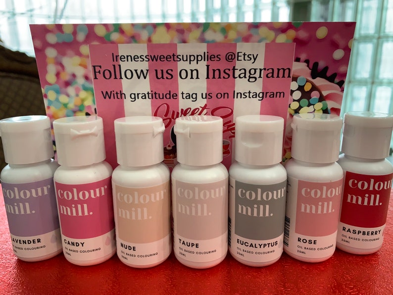 Colour Mill Oil Based Food Coloring 20ml New Colours Just - Etsy
