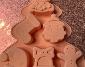 Christmas assorted silicone mold and more