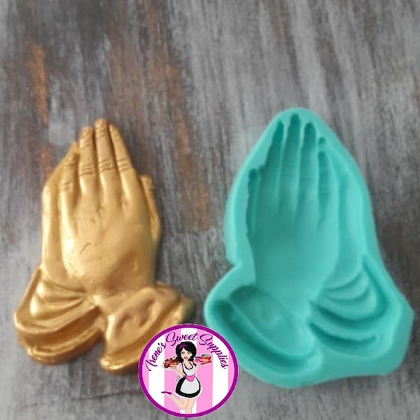 Praying hands great mold super size  In stock