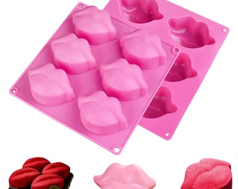 lips kiss mold great on cake pops and more  IN STOCK