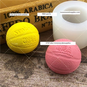Basketball silicone mold