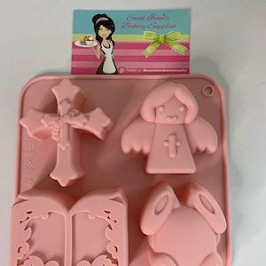 Religion Cross… Angel… Bible… Bunny…silicone mold