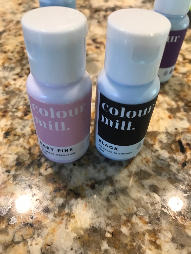 Colour mill oil based food coloring 20ml and 100ml Some Etsy