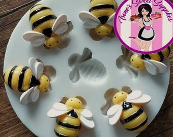bee mold 7 cavity bee mold super popular mold great bee size