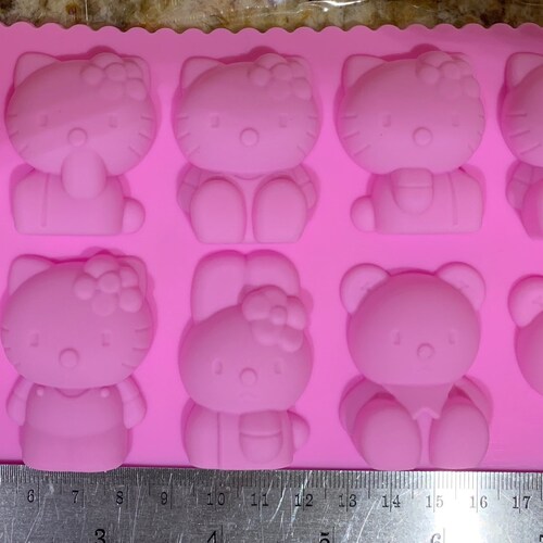 Kitty Hello Mold Etsy