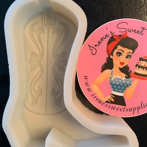 Cowboy boot mold and horse molds