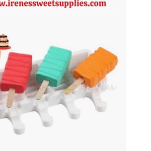 Drizzle cakepop cakesicle  popsicle mold 4 count super detailed and cute