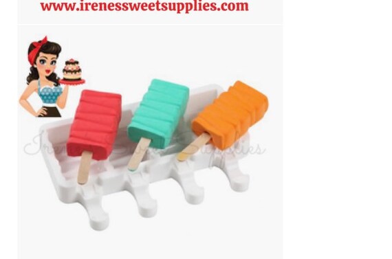 Cakesicle Mold: Drizzle