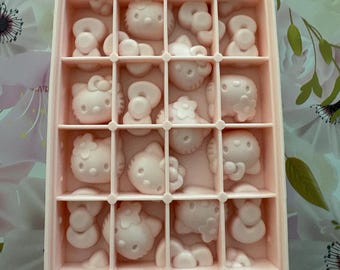 Kitty hello popsicle mold also 4 count kitty mold face and multiple hello mold all sold separately  3 separate items sold sep