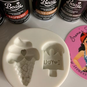 Ice cream silicone cone molds adorable