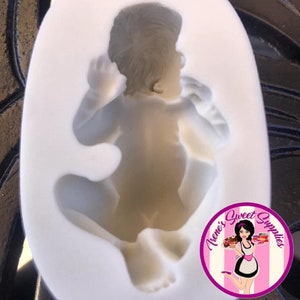 Baby molds 4  different molds 3 sizes of baby Baby molds