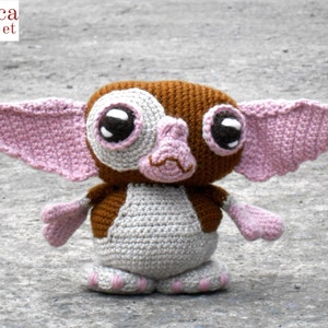 Pattern Gizmo Gremlins amigurumi. By Caloca Crochet