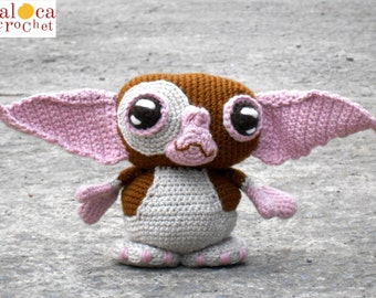 Gizmo Gremlins amigurumi mönster. Av Caloca Crochet.