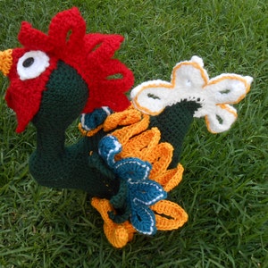 Pattern Kiriko rooster amigurumi. By Caloca Crochet image 2