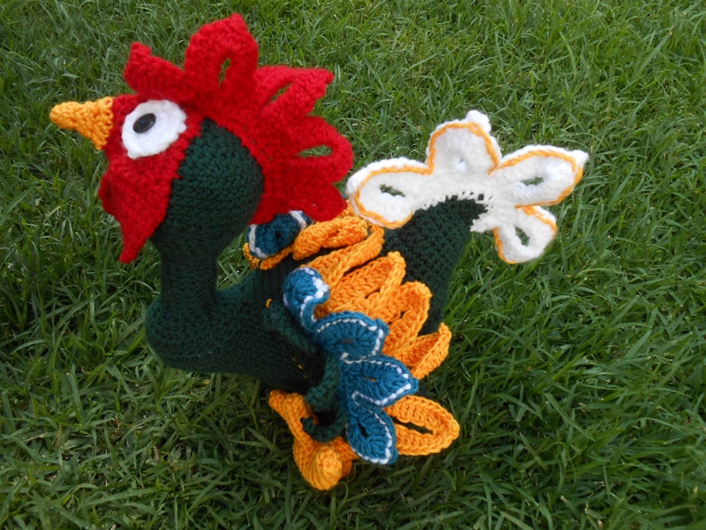 Pattern Kiriko rooster amigurumi. By Caloca Crochet image 2