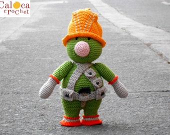 Patrón Curri Fraguel Rock amigurumi. Por Caloca Crochet.