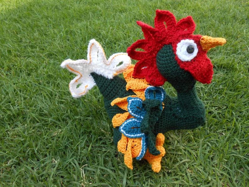 Pattern Kiriko rooster amigurumi. By Caloca Crochet image 1