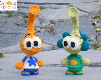 Pattern Snorkels Allstar Tooter amigurumi. By Caloca Crochet