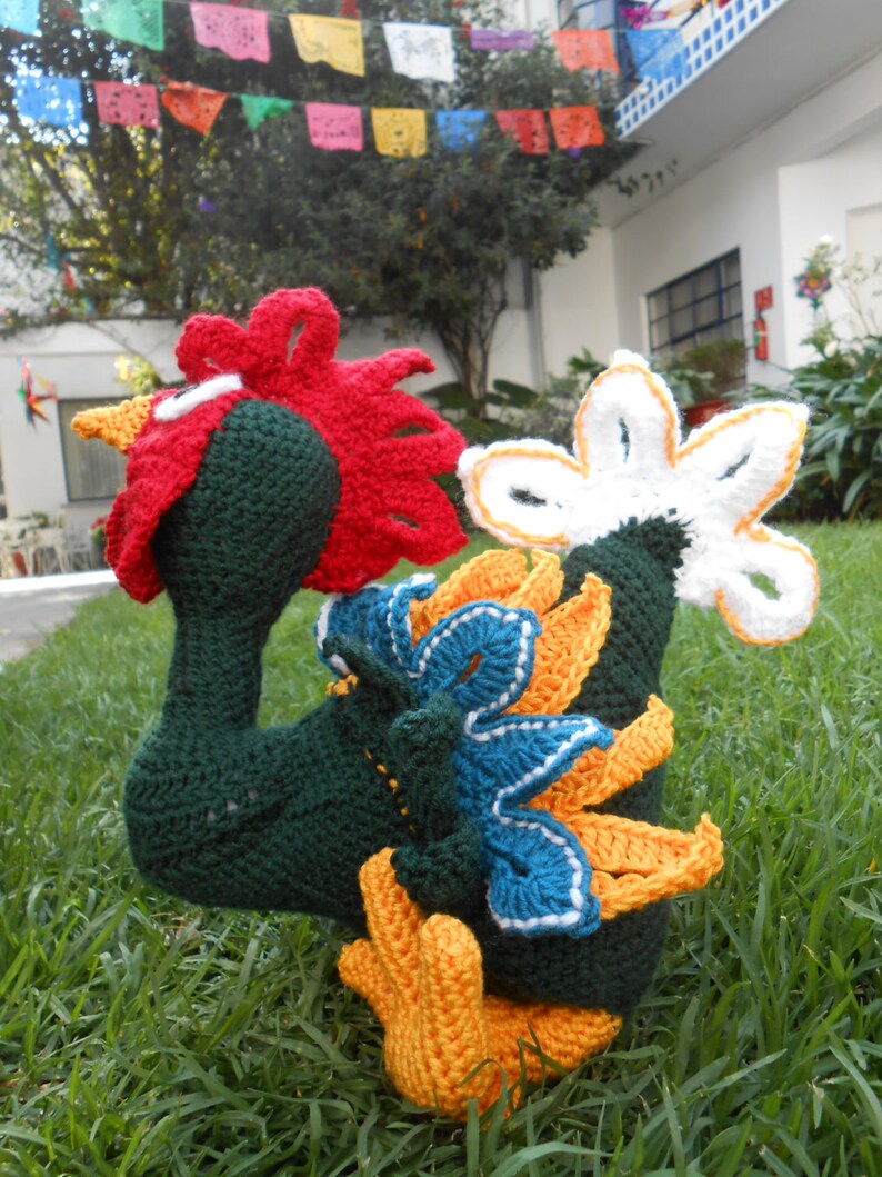 Pattern Kiriko rooster amigurumi. By Caloca Crochet image 5