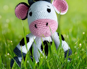 Handmade Cow with a Heart