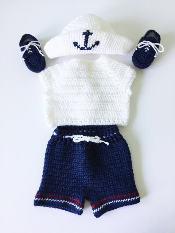 baby boy sailor hat
