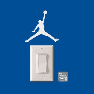 Michael Jordan Light Switch Vinyl Decal