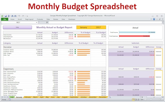 Simple Excel Budget Template from i.etsystatic.com