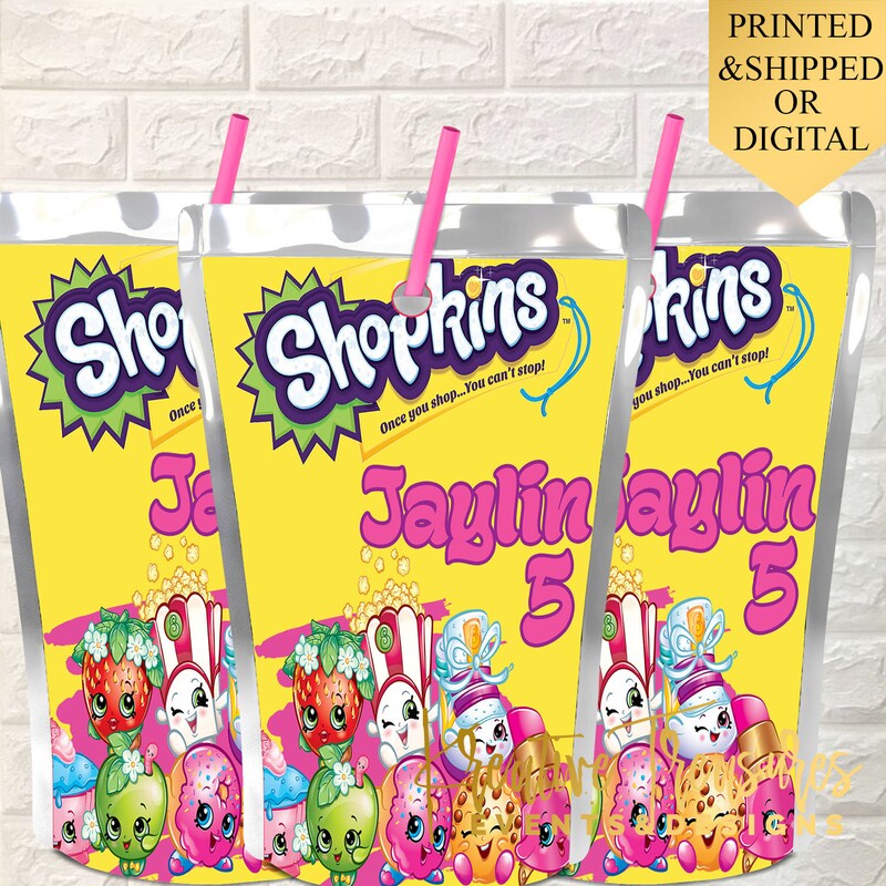 Shopkins Labels - Etsy