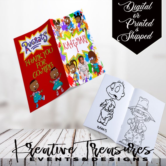 Rugrats Party Rugrats Birthday Rugrats Party Favor Rugrats Etsy Rugrats Party Rugrats Birthday Rugrats Party Favor Rugrats Etsy