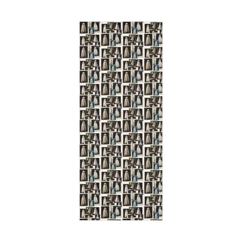 Halloween 2025 Vintage Sheet Ghost Wrapping Paper, Gothic Gift Giving, Gift for Horror Lover image 7