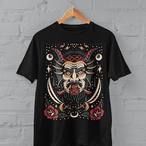 Krampus Shirt Krampus Sweater Christmas December 2024 cotton Tee