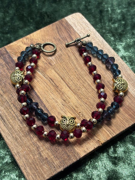 Handmade Beaded Turtle Bracelet