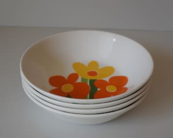 Figgjo Anne Marie Coffe Cup Duo Set, RARE Kirsten Selmer Swedish