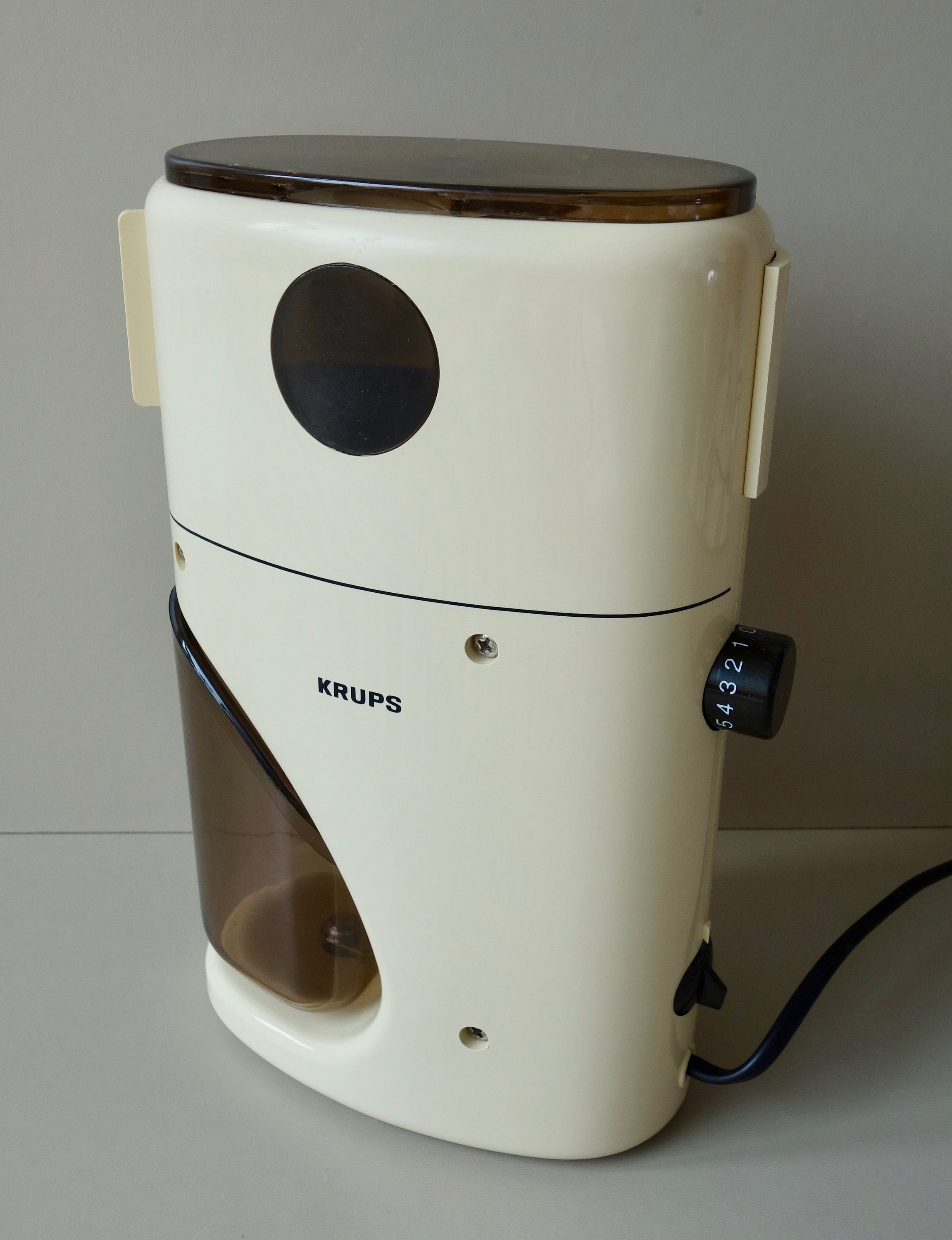 My Krups Type 208B coffee grinder. About 30 years old and still scaring my  cats and dog every morning. : r/BuyItForLife