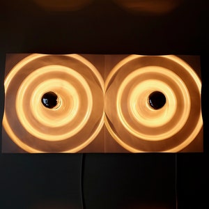 Per PIECE LAST ONE new old stock rare 4336 Kartell modular wall light lamp sconce Isao Hosoe fresh white 1972 Italian mid century modern