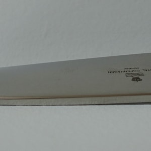 New old stock in box Allan Scharff fruit knife Royal Copenhagen Georg Jensen 1990s Danish design stainless polished steel