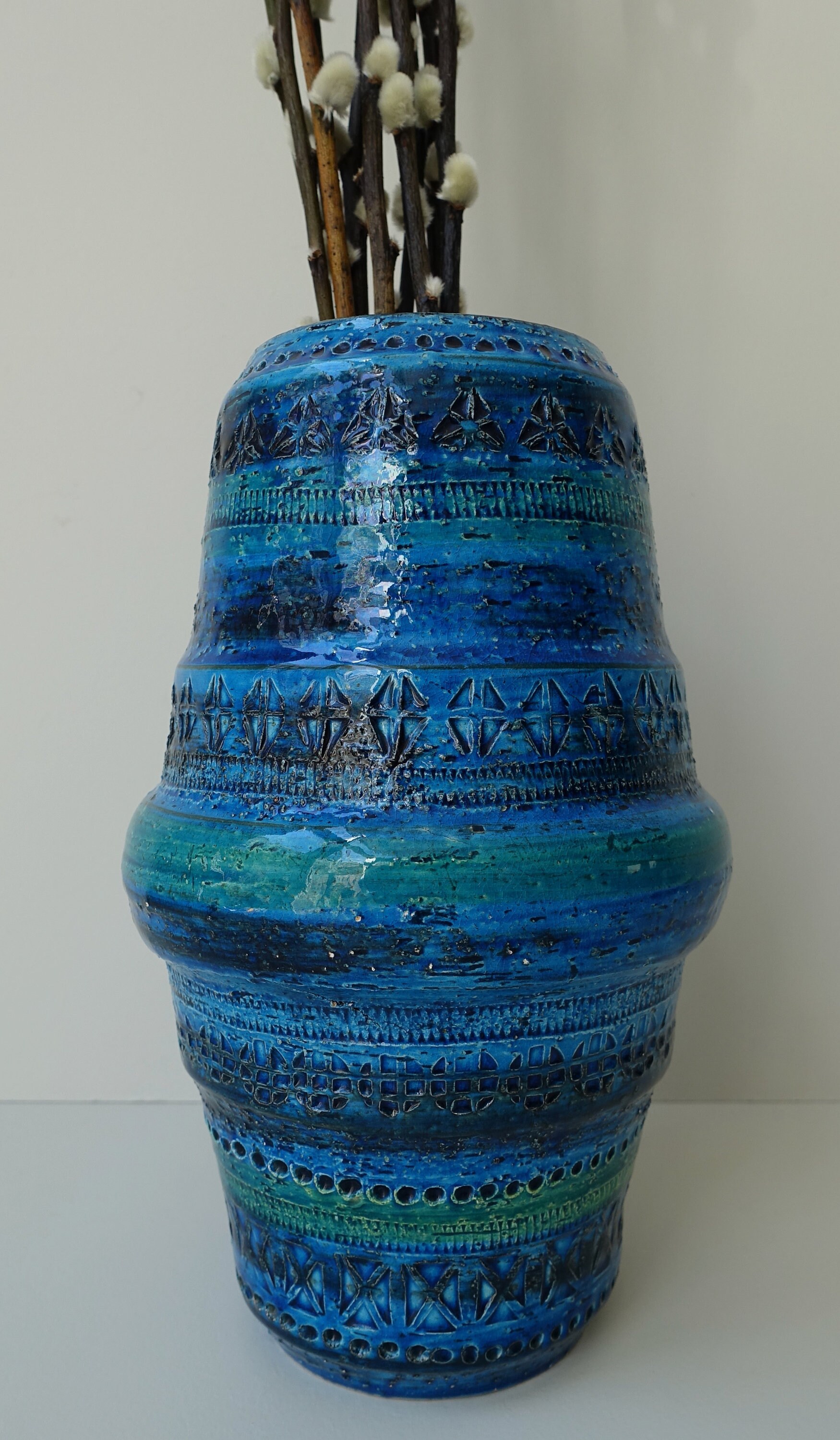 Great Condition Rare Model Vintage Classic Bitossi Hand Signed