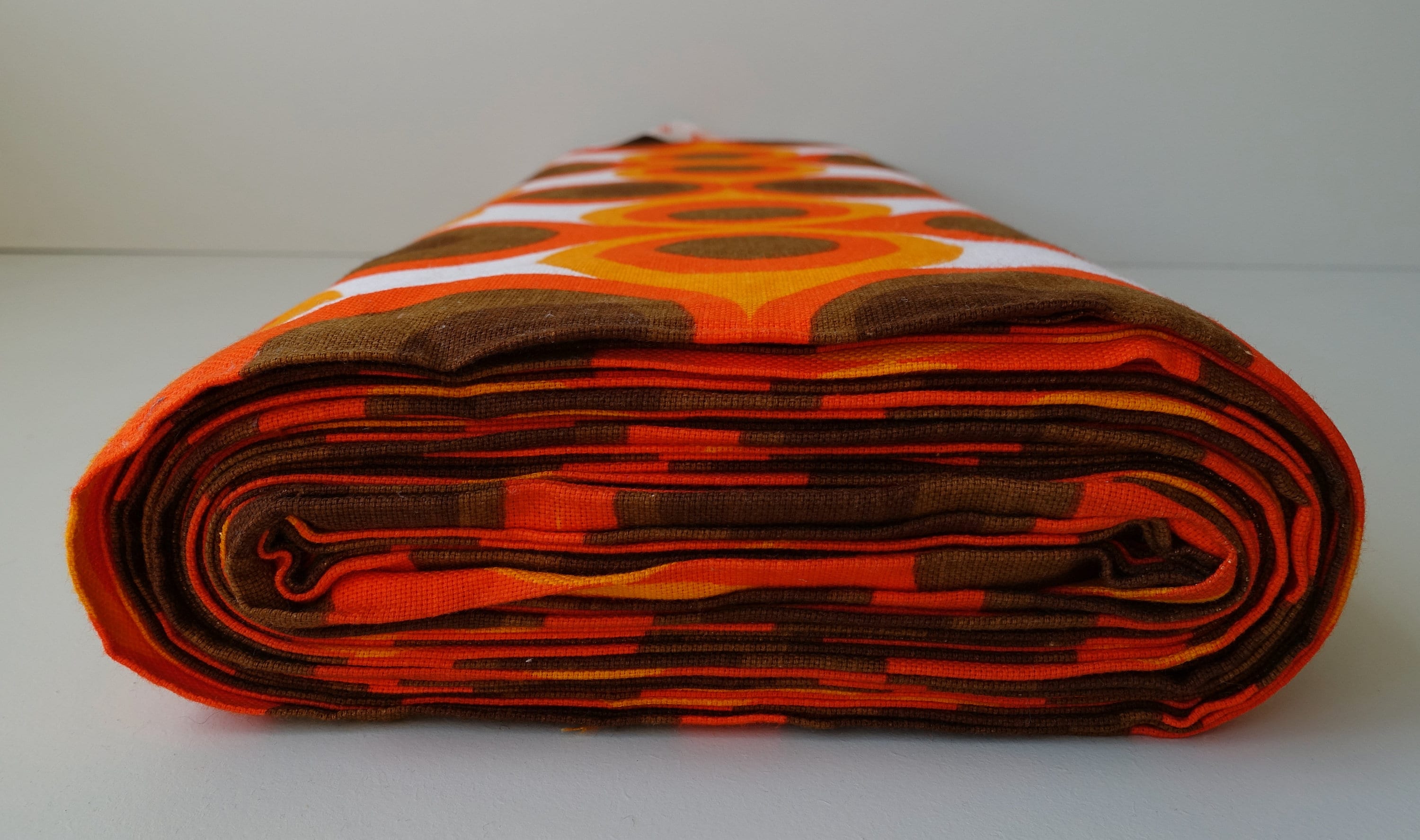 LAST METER Vintage New Old Stock on the Roll Fabric Cloth Dekoplus