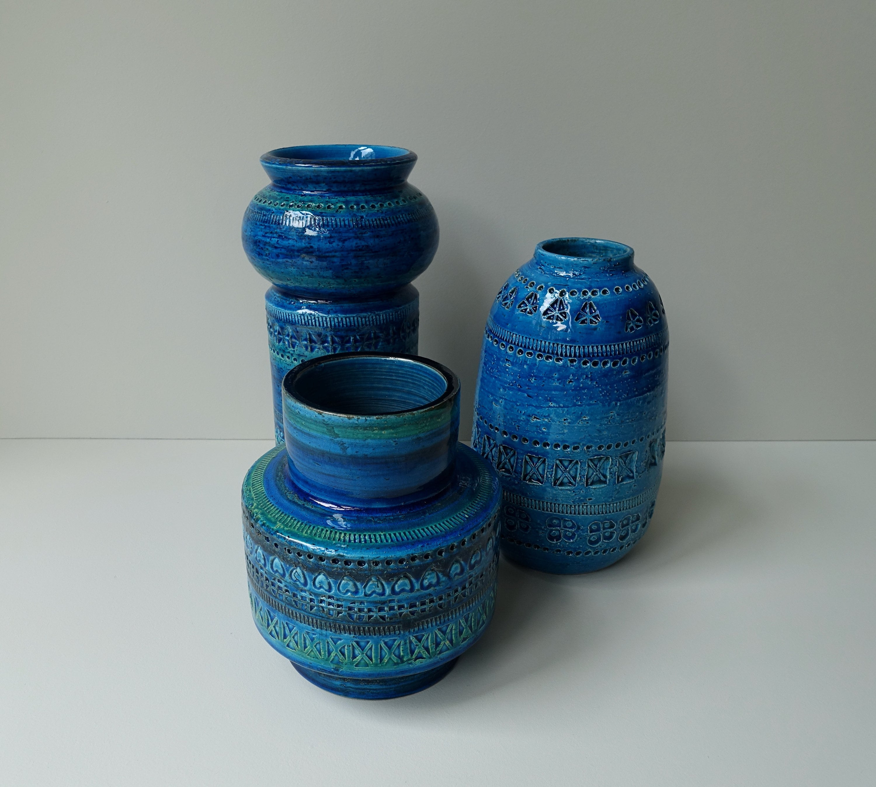 bitossi やぎ Vintage Classic Number 712 Bitossi Flower Vase Aldo Londi Rimini