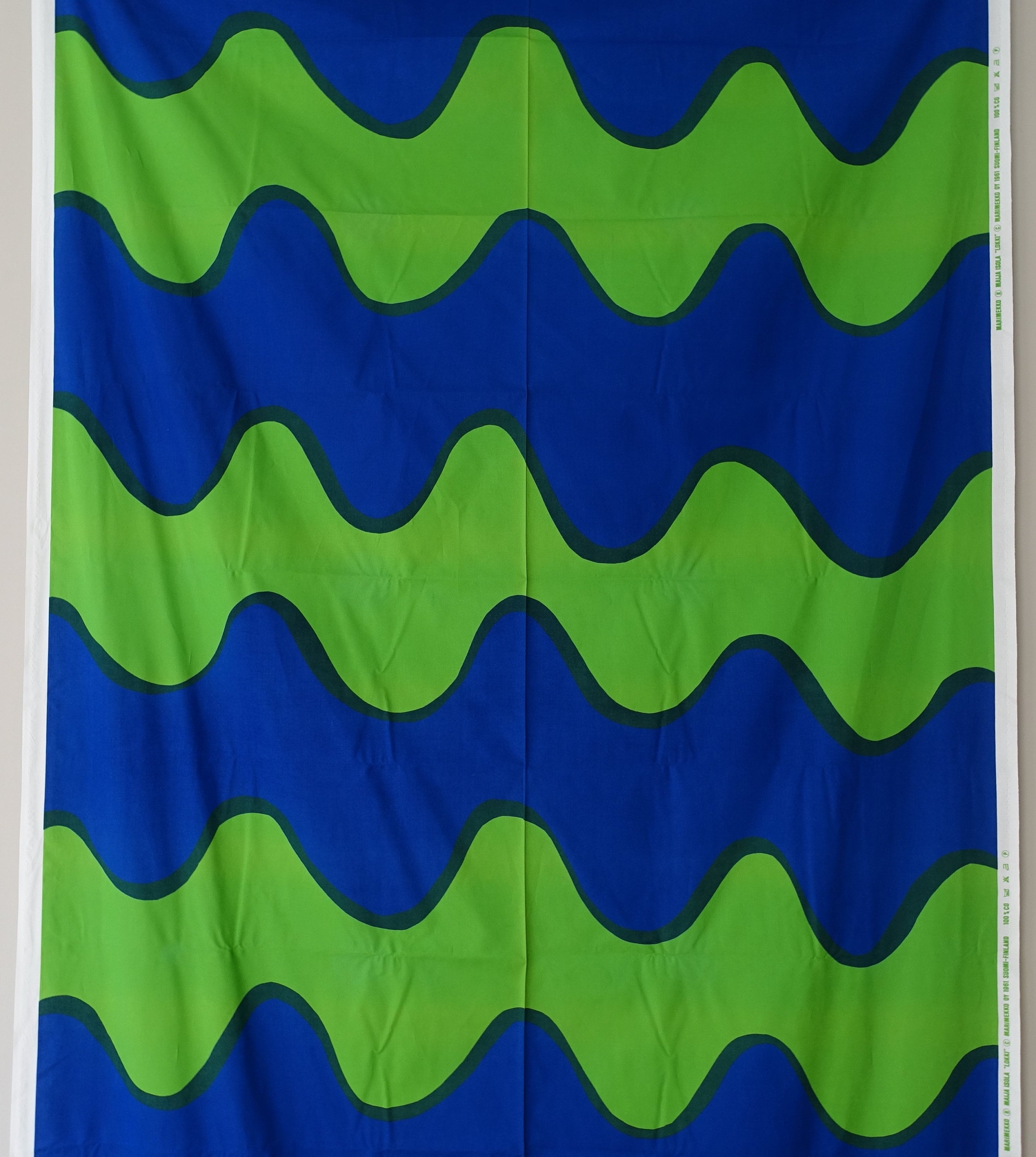 ヴィンテージ 新古品 マリメッコ 大型布ティッシュ ロッキ マイヤ  