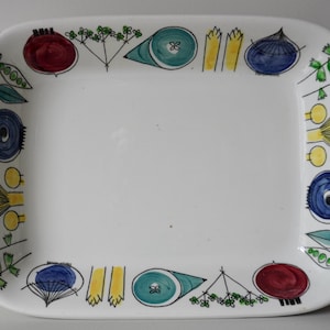 Good condition Rörstrand Rorstrand Sweden oven dish no.24 Picknick Marianne Westman mid century modern Swedish retro