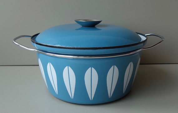 Cathrineholm Norway Lotus Pan With Lid Good Condition Casserole
