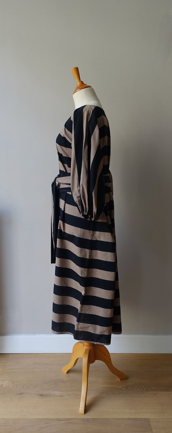 Vintage Vuokko Nurmesniemi striped oversized loos… - image 5