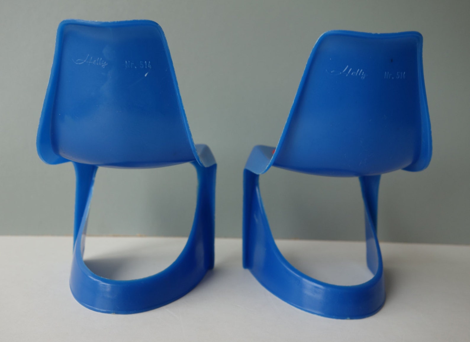 CADO 290 Cantilever Mini Chairs Two Helly Miniature Design Etsy